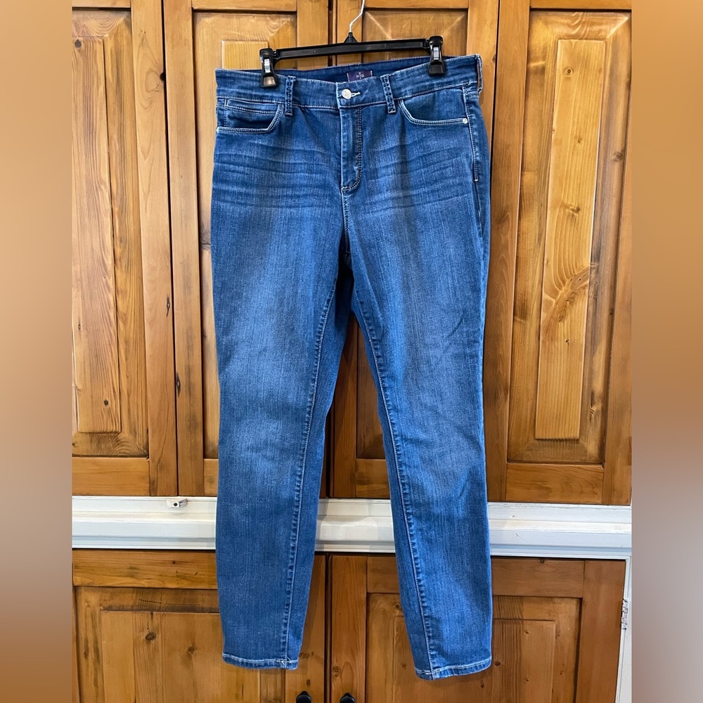 NYDJ Not Your Daughter’s Jeans Sz 14 Skinny Cut Blue Denim